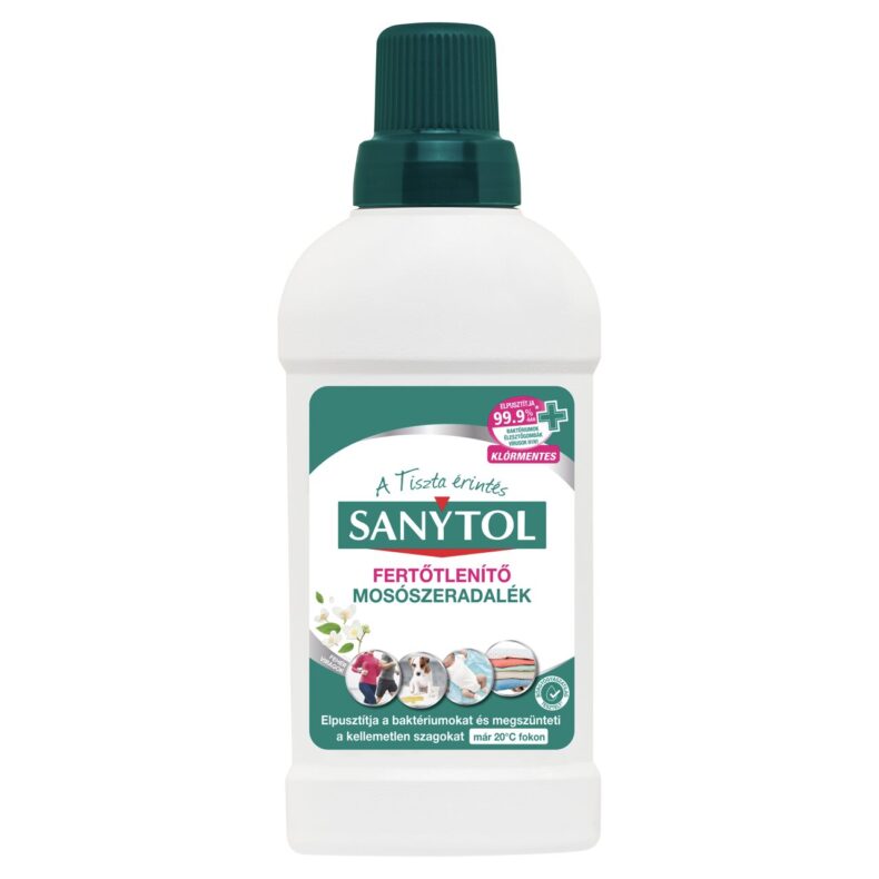 Sanytol Fertőtlenítő Mosószeradalék Fehér virágok 500 ml