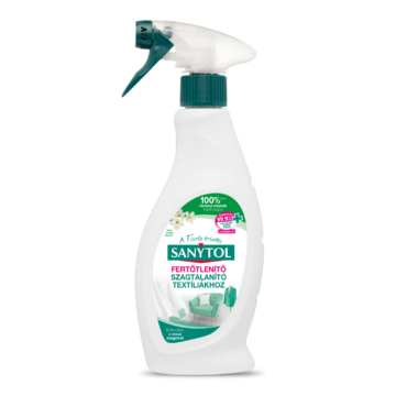 Sanytol Fertőtlenítő Textilspray Szagtalanító – Tiszta ruha illat 500 ml