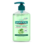 Sanytol Antibakteriális Folyékony Szappan Zöld Tea és aloe vera 250 ml