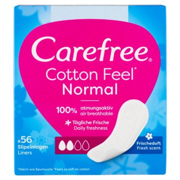 Carefree tisztasági betét Cotton Fresh 56 db