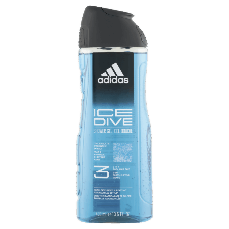 Adidas Ice Dive férfi tusfürdő 400 ml