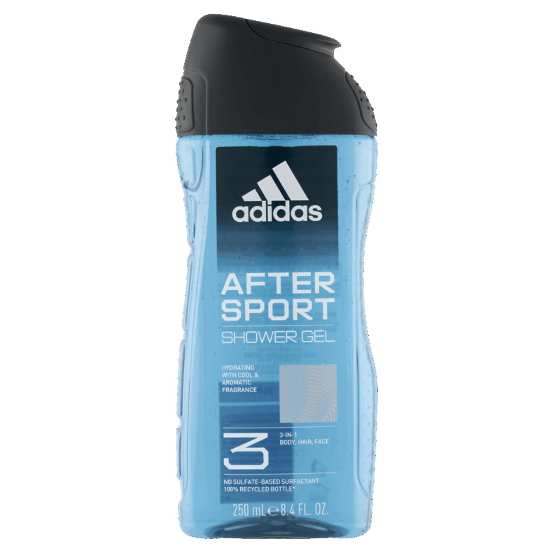 Adidas After Sport férfi tusfürdő 250 ml