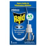 Raid illatmentes Elektromos szúnyogirtó utántöltő folyadék 27 ml