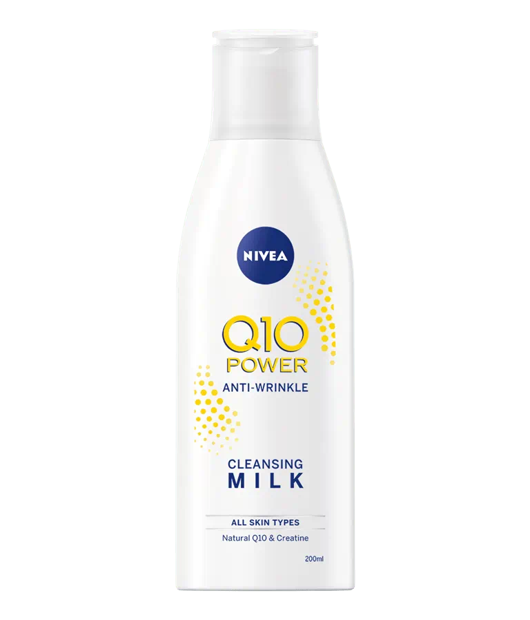 NIVEA Q10 POWER arctisztító tej 200 ml ránctalanító