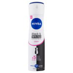 NIVEA Black & White Invisible Clear izzadásgátló deo spray 150 ml