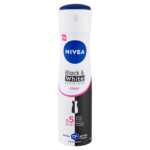 NIVEA Black & White Invisible Clear izzadásgátló deo spray 150 ml