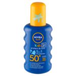 NIVEA SUN FF50+ Kids Hidratáló Gyermek Napozó Spray 200 ml