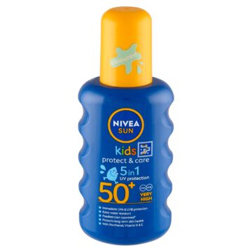 NIVEA SUN FF50+ Kids Hidratáló Gyermek Napozó Spray 200 ml