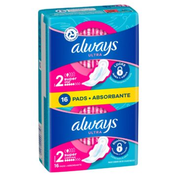 Always Duo Ultra Super egészségügyi betét 16 db