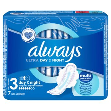 Always Ultra Night egészségügyi betét 7 db