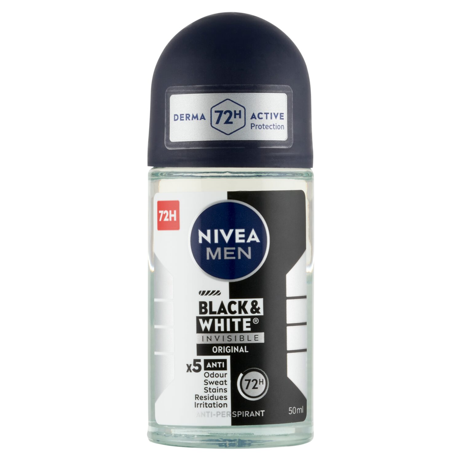 NIVEA MEN golyós dezodor 50 ml Black&White invisible original