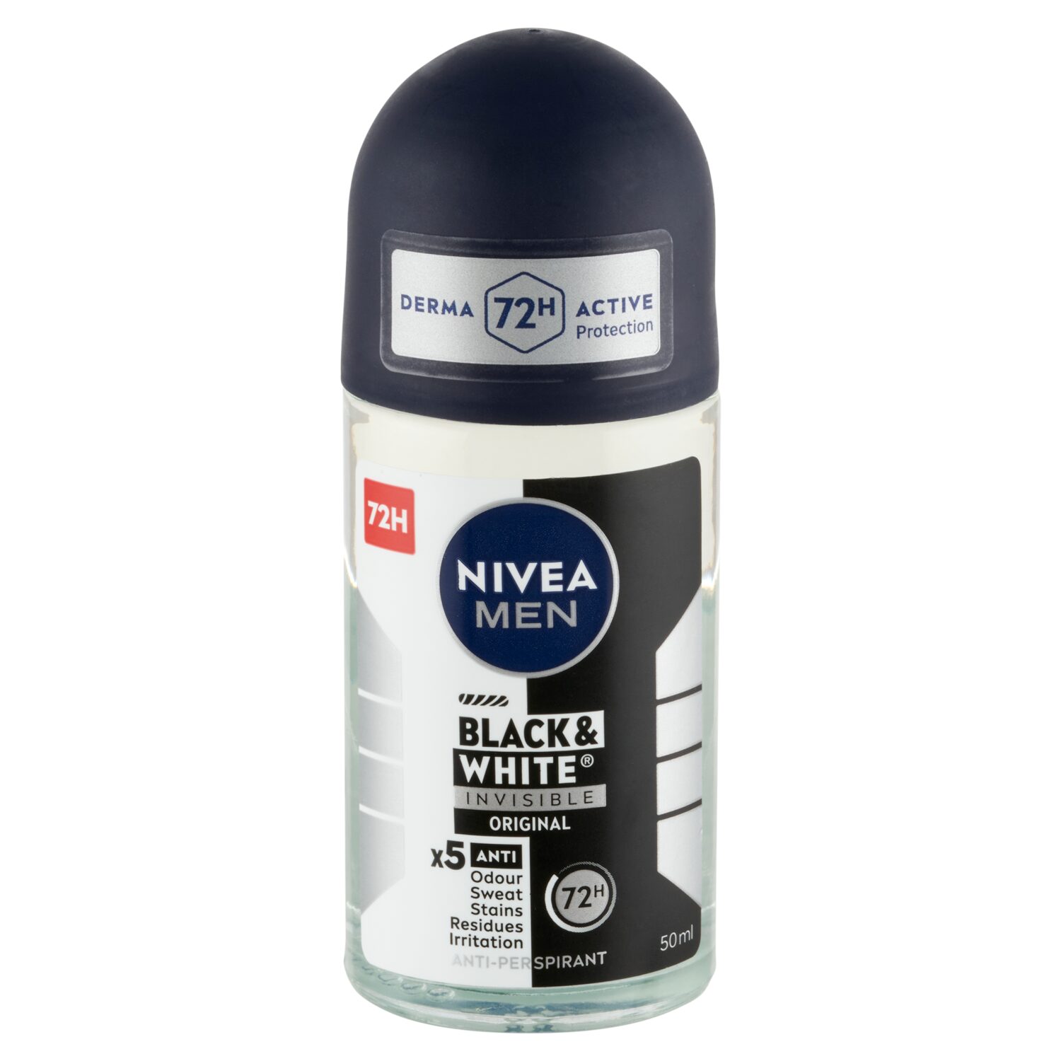 NIVEA MEN golyós dezodor 50 ml Black&White invisible original