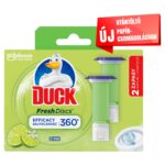 Duck Fresh Discs zselés WC-öblítő korong utántöltő 2x36 ml Lime