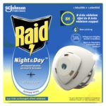 Raid Night and Day szúnyogirtó párologtató készülék 1 db + 1 db utántöltő korong 240 órás