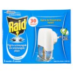 Raid szúnyogirtó elektromos készülék illatmentes utántöltővel 21 ml