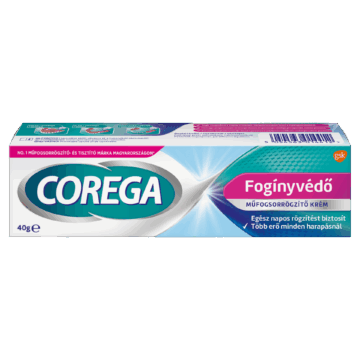 Corega Fogínyvédő műfogsorrögzítő krém 40 g