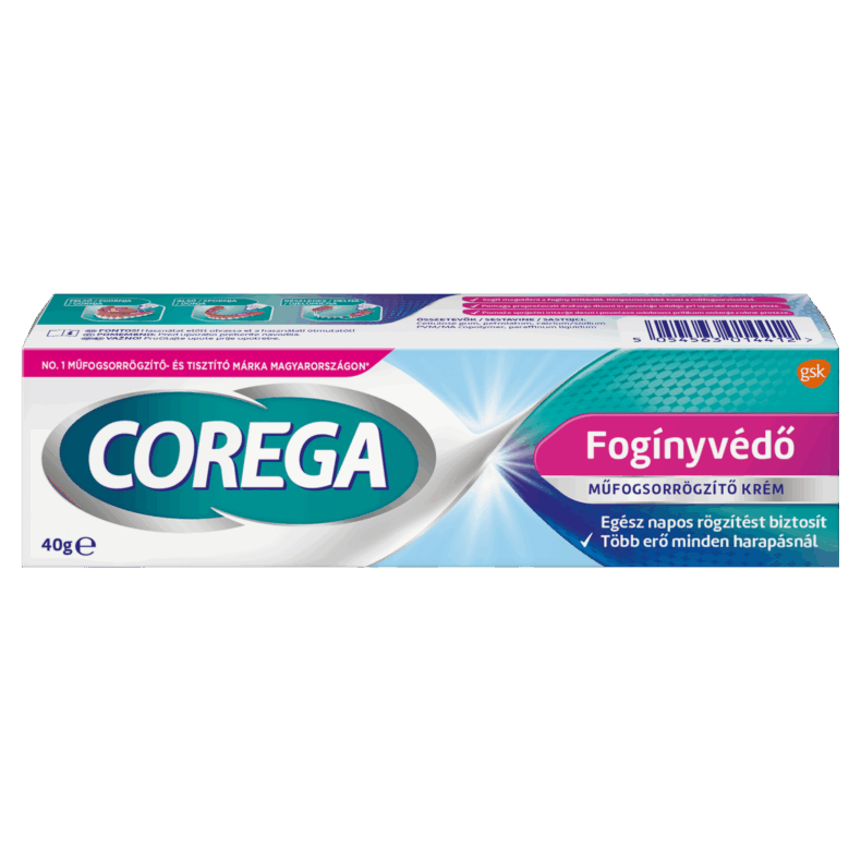 Corega Fogínyvédő műfogsorrögzítő krém 40 g