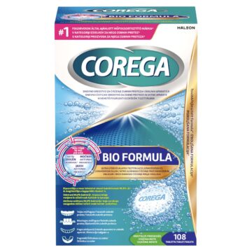 Corega Bio Formula műfogsortisztító tabletta 108 db