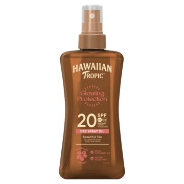Hawaiian Tropic Glowing Protection napolaj spray SPF 20 200 ml