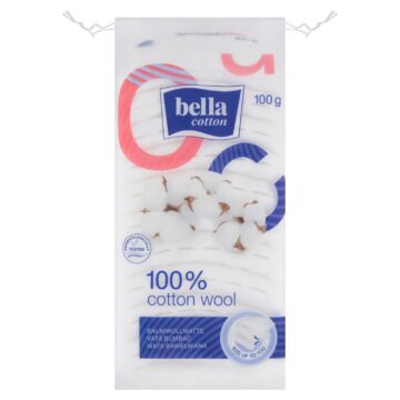 BELLA COTTON Egészségügyi Vatta, 100% Pamutvatta 100 g