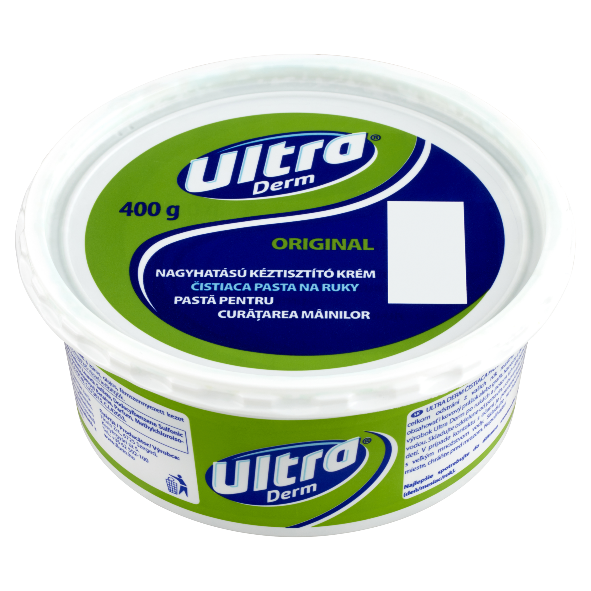 ULTRA Derm kéztisztító krém 400 g