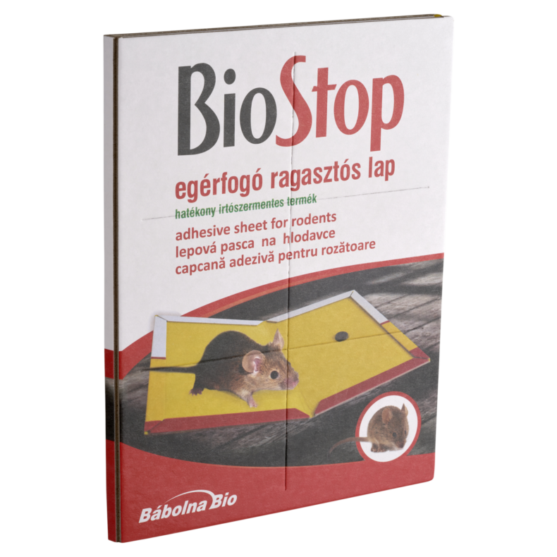 BioStop egérfogó ragasztós lap