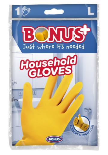 Bonus Háztartási gumikesztyű L