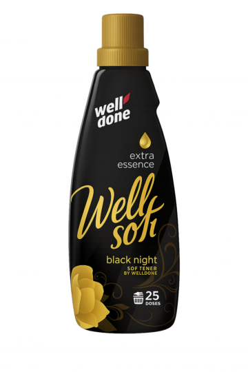 Well Soft Black Night textilöblítő koncentrátum 1 l