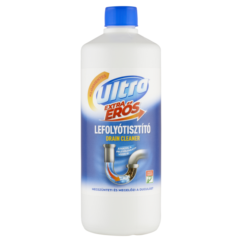 ULTRA Extra Erős Lefolyótisztító 1 l