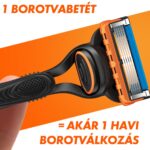 Gillette Fusion5 Pótfej Férfi Borotvához