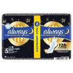 Always Duo Ultra Secure Extra Night egészségügyi betét 10 db