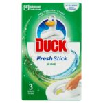 Duck Fresh Stick Pine Fenyő zselés WC-öblítő csík 3 x 9 g (27 g)