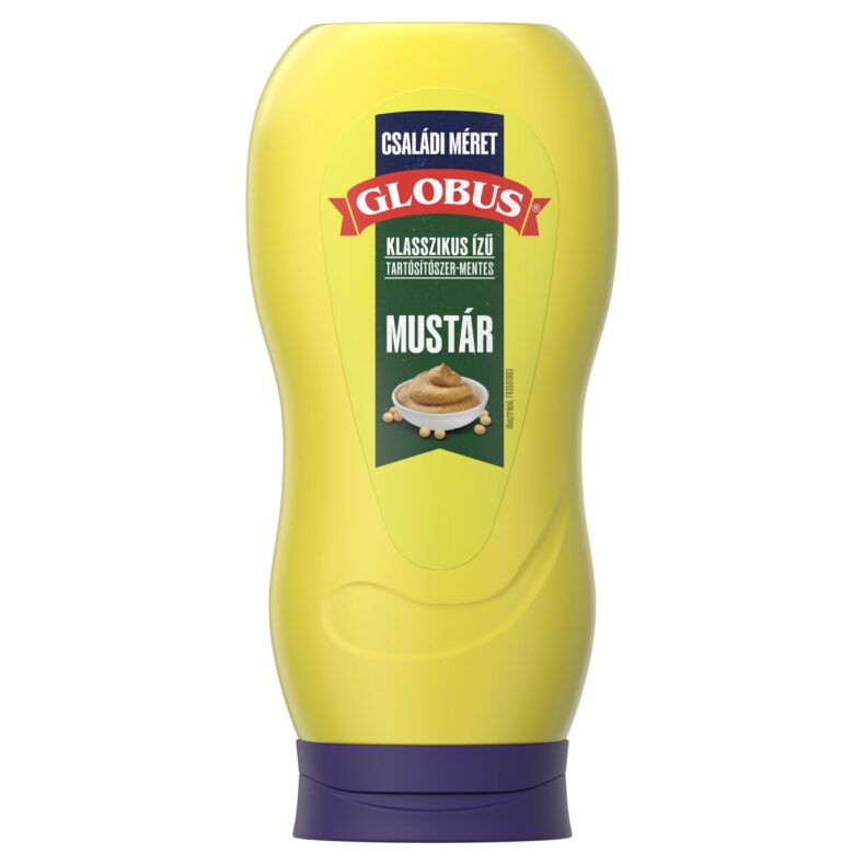 Globus klasszikus ízű mustár 720 g