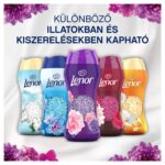 Lenor Amethyst & Floral Bouquet parfümgyöngyök mosáshoz adható illatfokozó illatgyöngyök 210 g