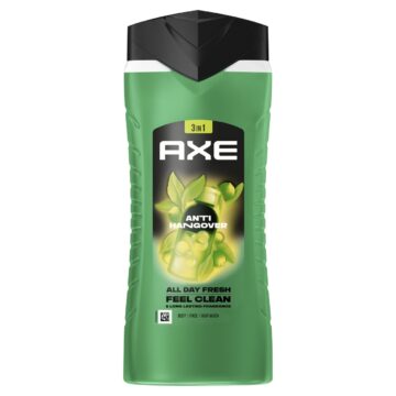 AXE Anti Hangover 3 in 1 tusfürdő testre, arcra, hajra 400 ml