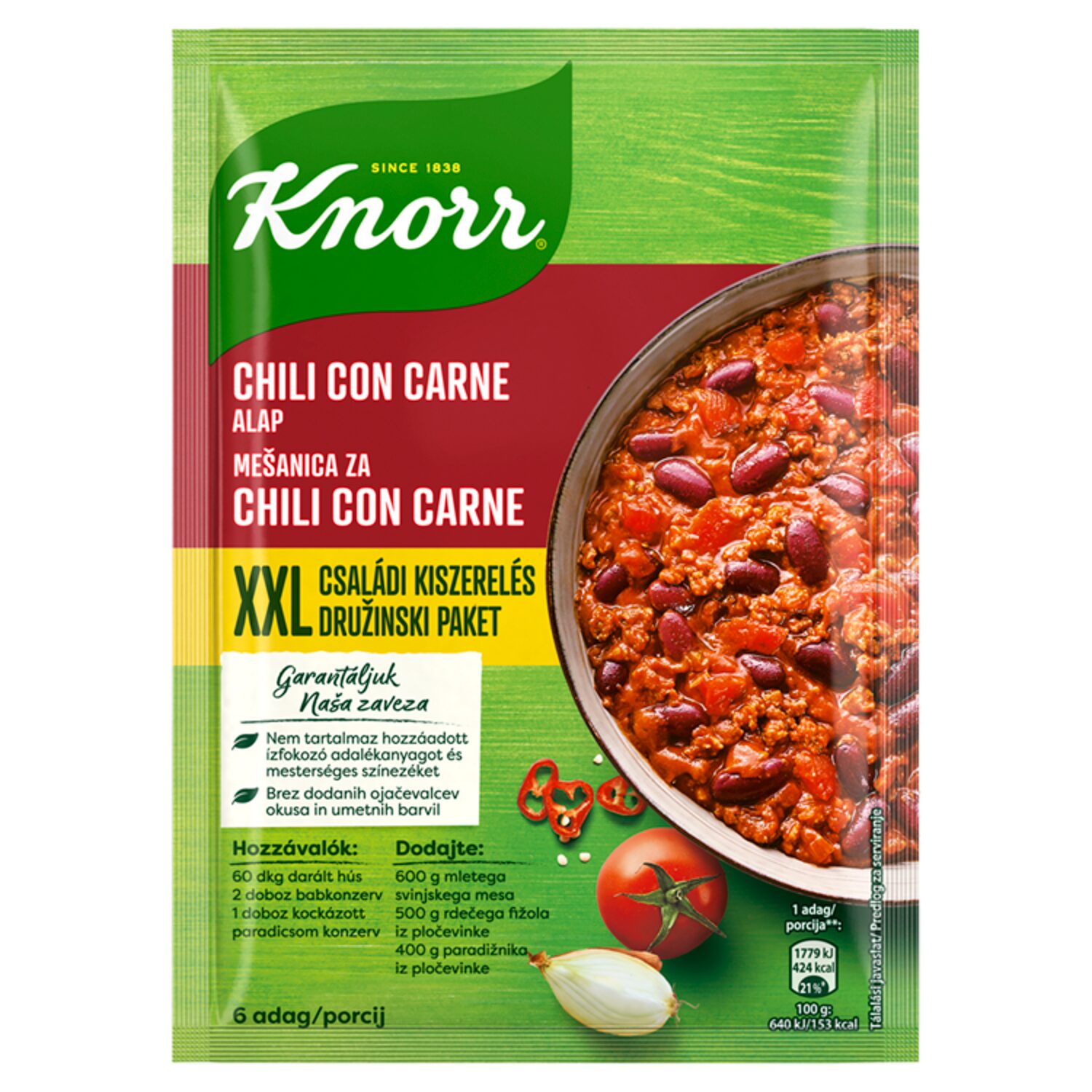 KNORR Chili con Carne alap XXL 75 g
