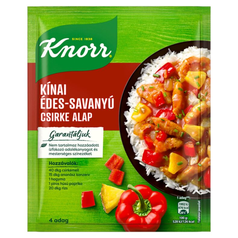KNORR Kínai Édes-savanyú csirke alap 66 g