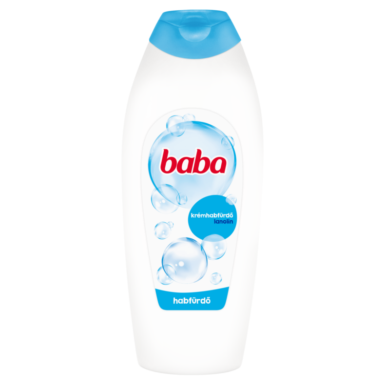 Baba Lanolin krémtusfürdő 750 ml Gyengéd ápolás 1920 óta