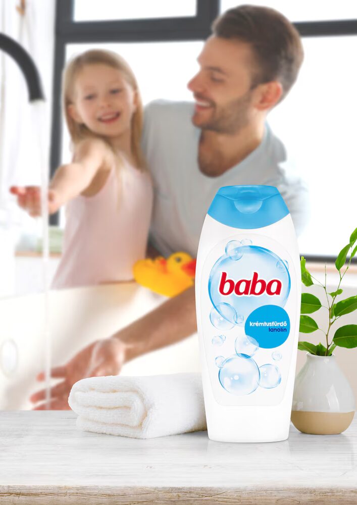 Baba Lanolin krémtusfürdő 750 ml