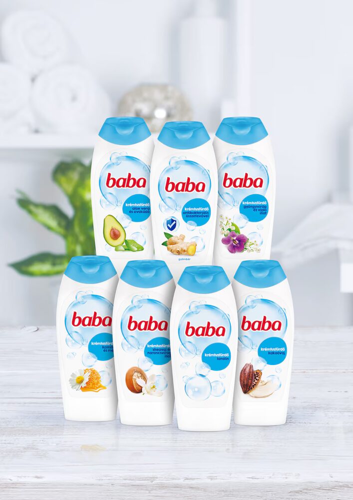 Baba Lanolin krémtusfürdő 750 ml