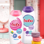 BABA tusfürdő málna és rózsafa illattal 400 ml