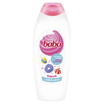 Baba Habcsók tusfürdő málna és rózsafa illat 750 ml