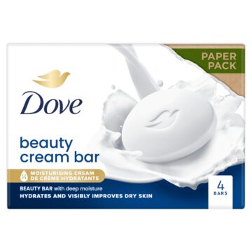 DOVE Beauty Cream szépségápoló krémszappan 4x 90 g