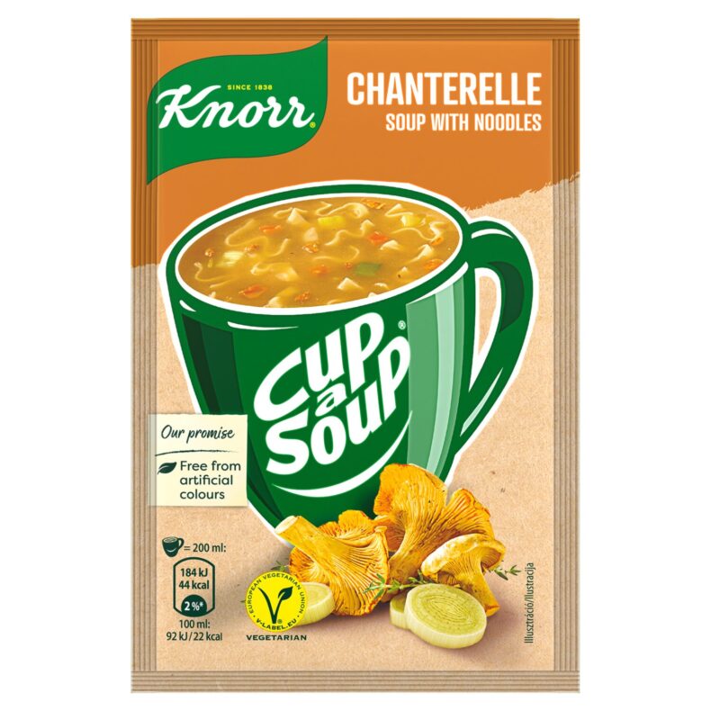 Knorr Cup a Soup bögrés instant rókagombakrémleves tésztával 13 g