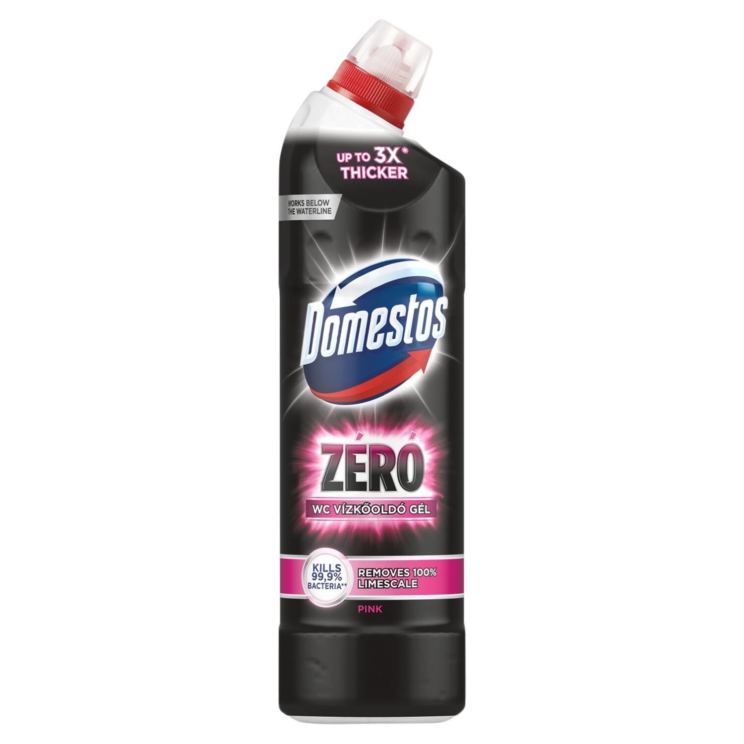 Domestos Zéró Pink WC vízkőoldó 750 ml