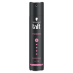 Taft Power 5 Kasmír hajlakk száraz és sérült hajra 250 ml