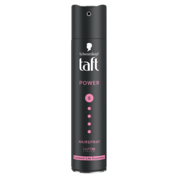 Taft Power 5 Kasmír hajlakk száraz és sérült hajra 250 ml
