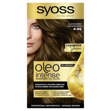 Syoss Oleo Intense tartós hajfesték 4-60 Aranybarna