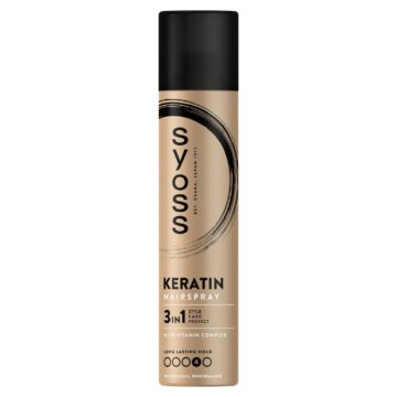 Syoss Keratin 3in1 hajlakk 300 ml - Style Perfection