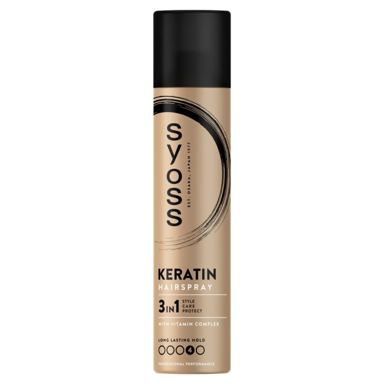 Syoss Keratin 3in1 hajlakk 300 ml - Style Perfection
